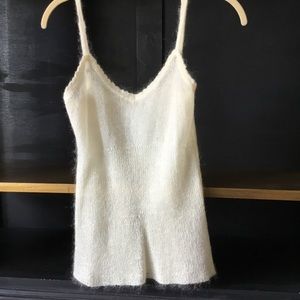 Mohair tank, great for all seasons